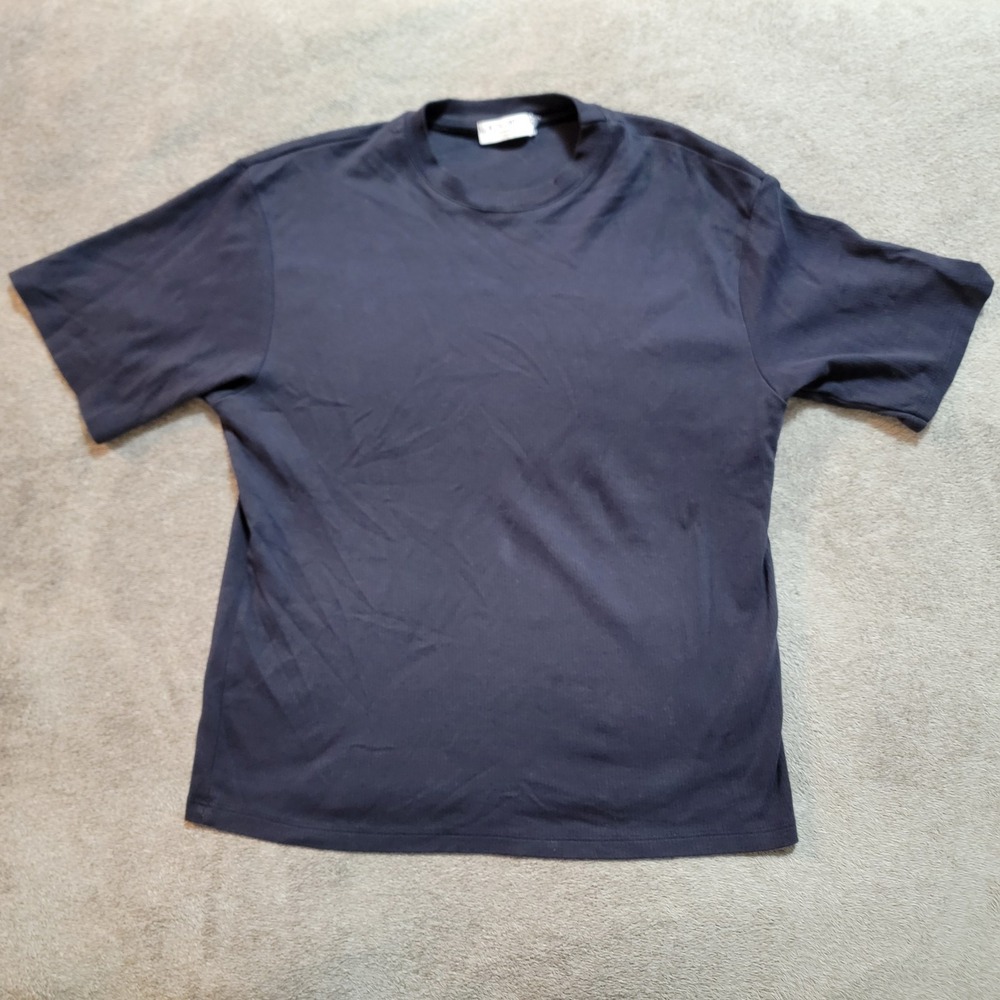 Mida‎ Undici Men's Blue Size M Short Sleeve T-Shirt Crew Neck Cotton